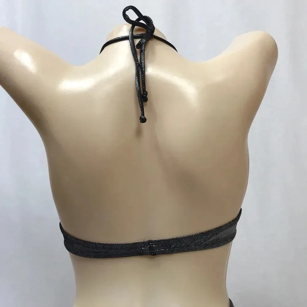 Zuliana Size Small One Piece Cheeky Swimsuit. Made in USA New With Tags. Black - Image 5