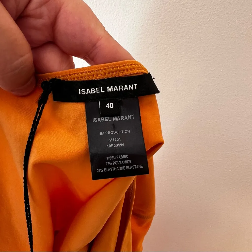 Isabel Marant NWT‎ Women’s Maillot De Bain Sage One Piece Bathing Suit Size 8 - Image 4