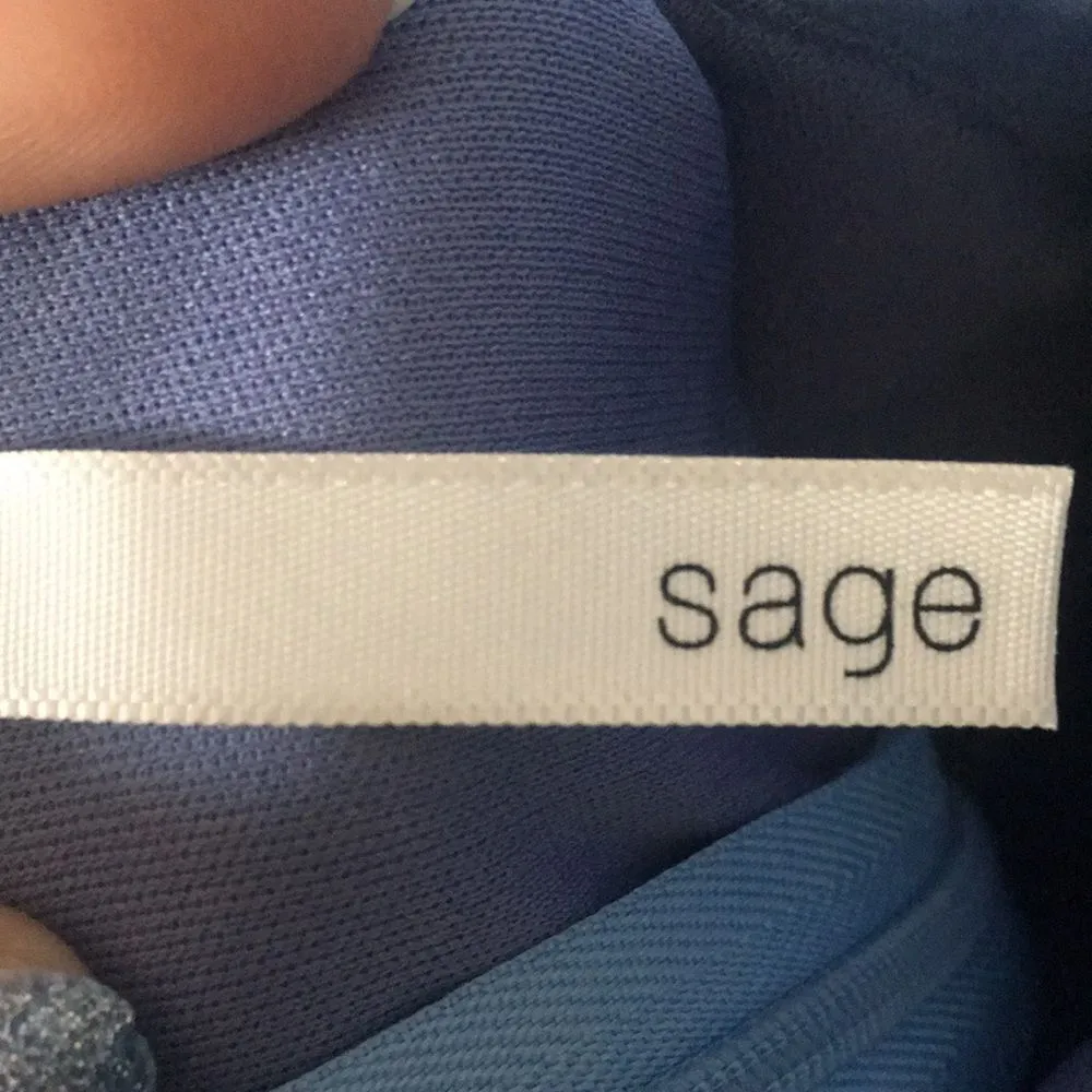 Material Girl • Light Blue Sage MIDI Racerback Dress Size Large - Image 6