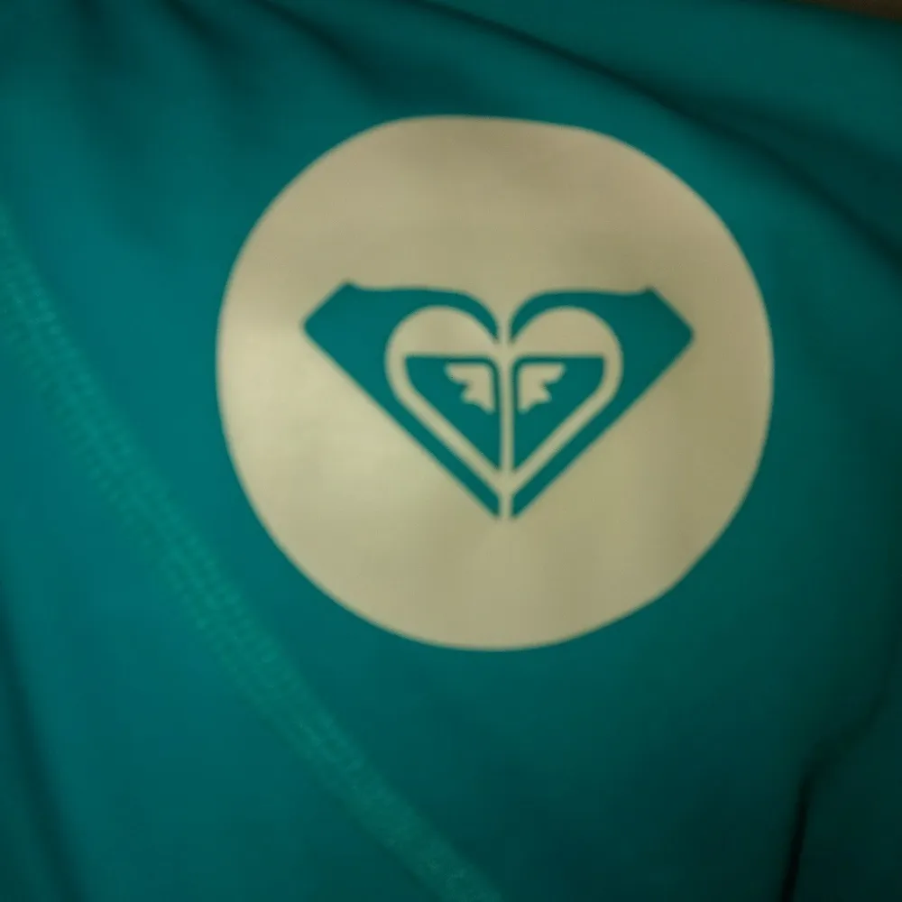 ROXY Stretch Striped Top in Turquoise - Image 2