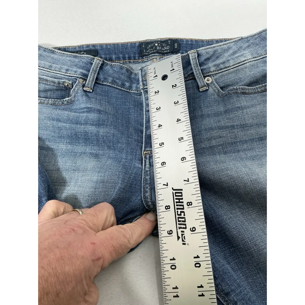 Womans Excellent Condition Lucky Brand Blue Jeans Size 8/29 0143/I-4 - Image 7