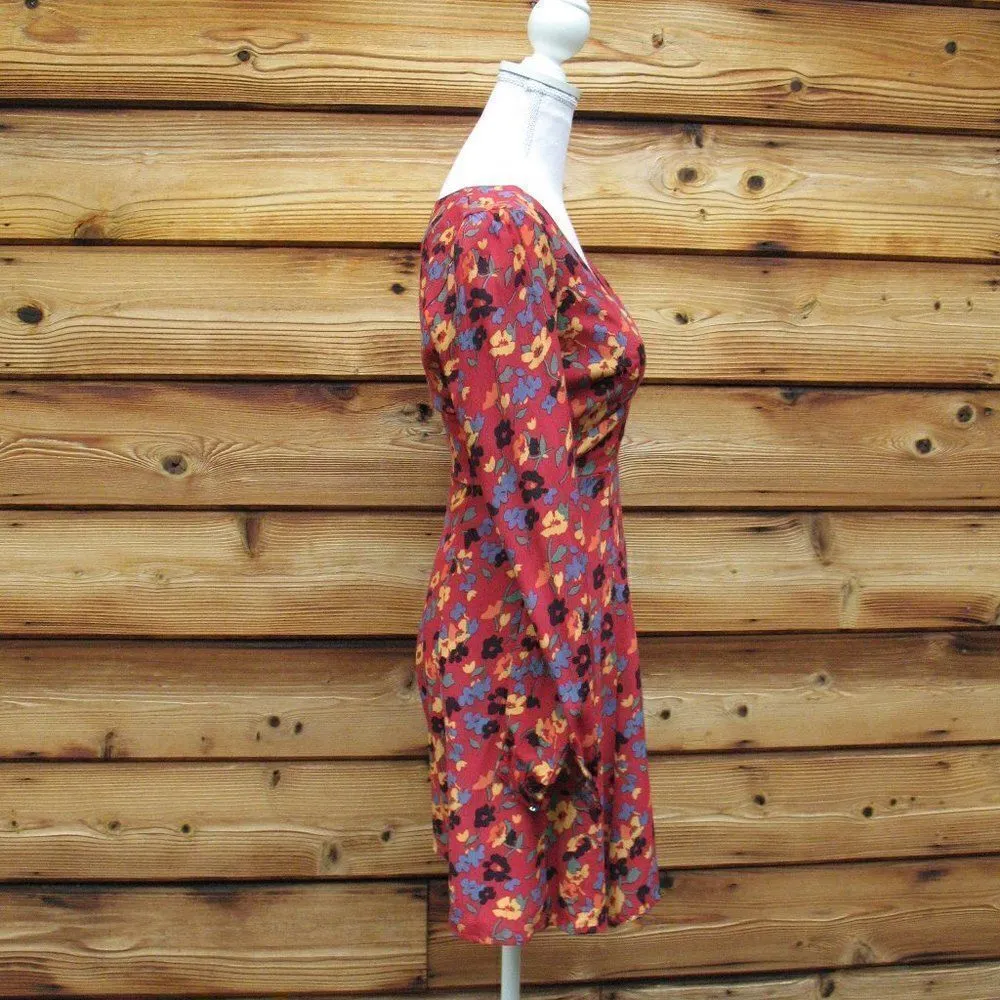 & Other Stories Floral Mini Dress - Image 4