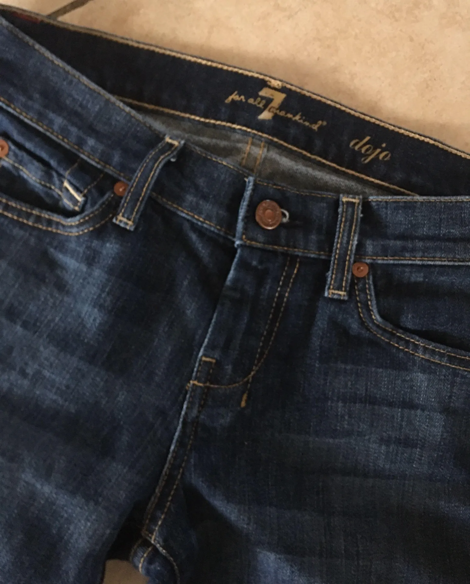 7 For All Mankind Dojo Jeans ! - Image 4