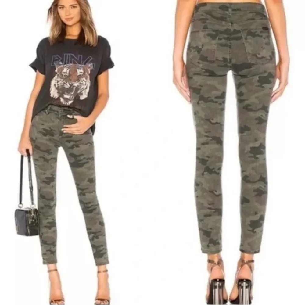 Hudson Camouflage Nico Midrise Ankle Skinny Jeans - Image 5