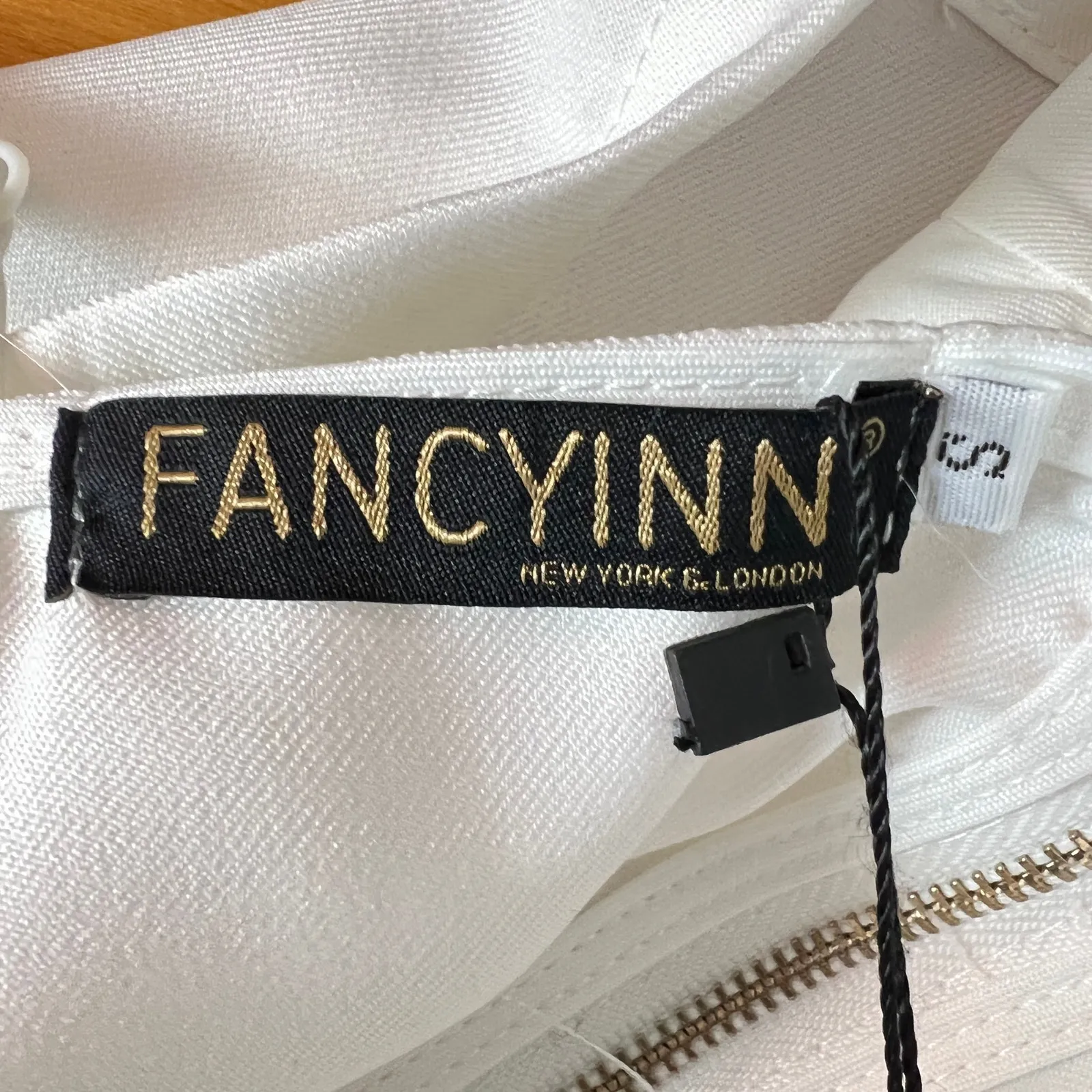 Fancyinn  White Bustier Size S - Image 3