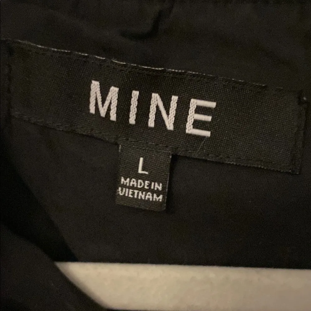 Black Bomber Jacket Size L - Image 6