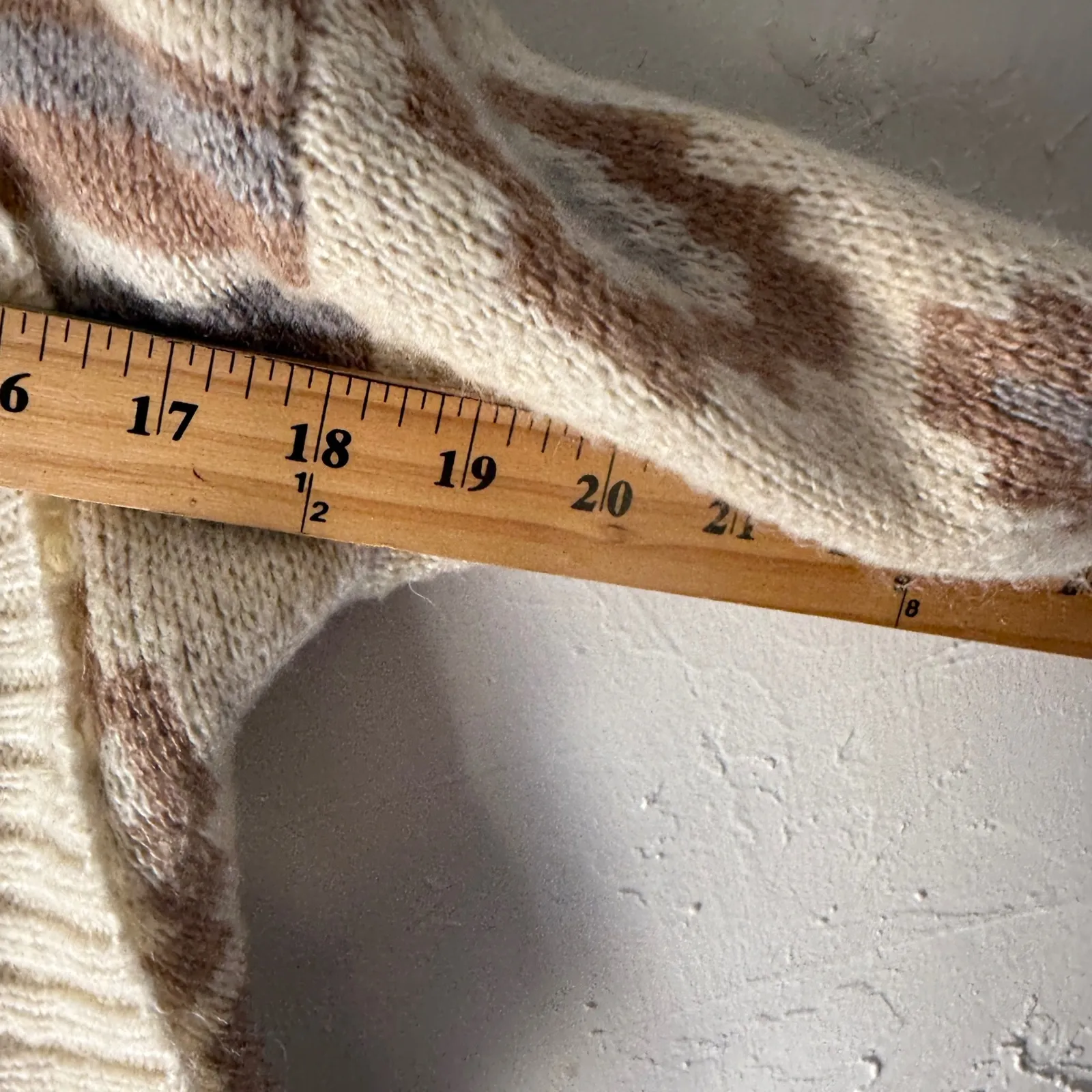 Roxy Aztec Southwestern‎ Geometric Print Waterfall Cardigan Sweater Size S - Image 5