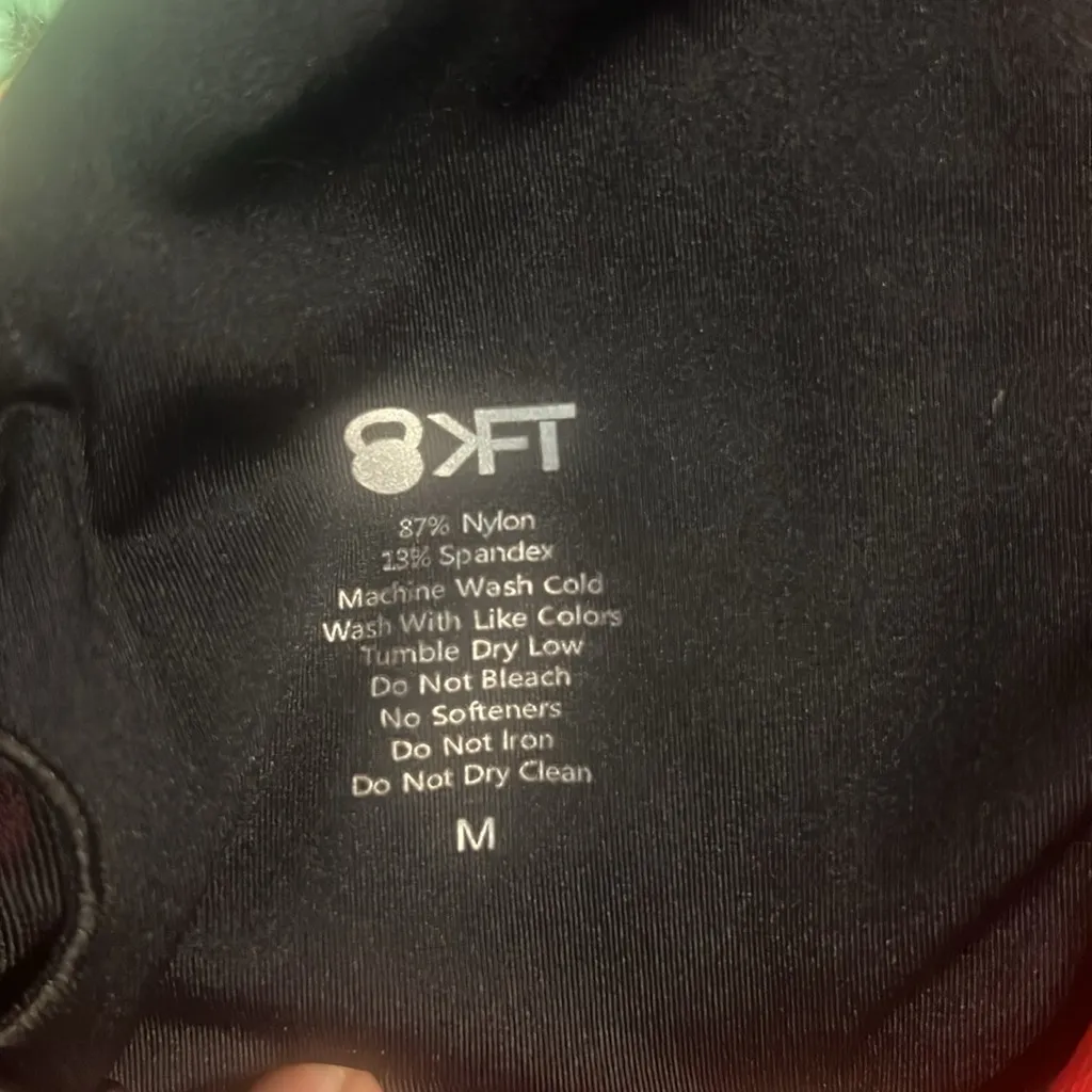 KFT Brands BUNDLE Goddess Bra RED and PURPLE Crossfit Brami Workout Cross Back M Size M - Image 6