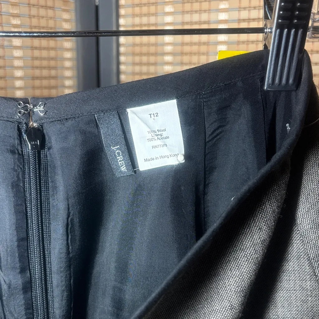 J. Crew Greige Women's Maxi Skirt 12 TALL - Image 3