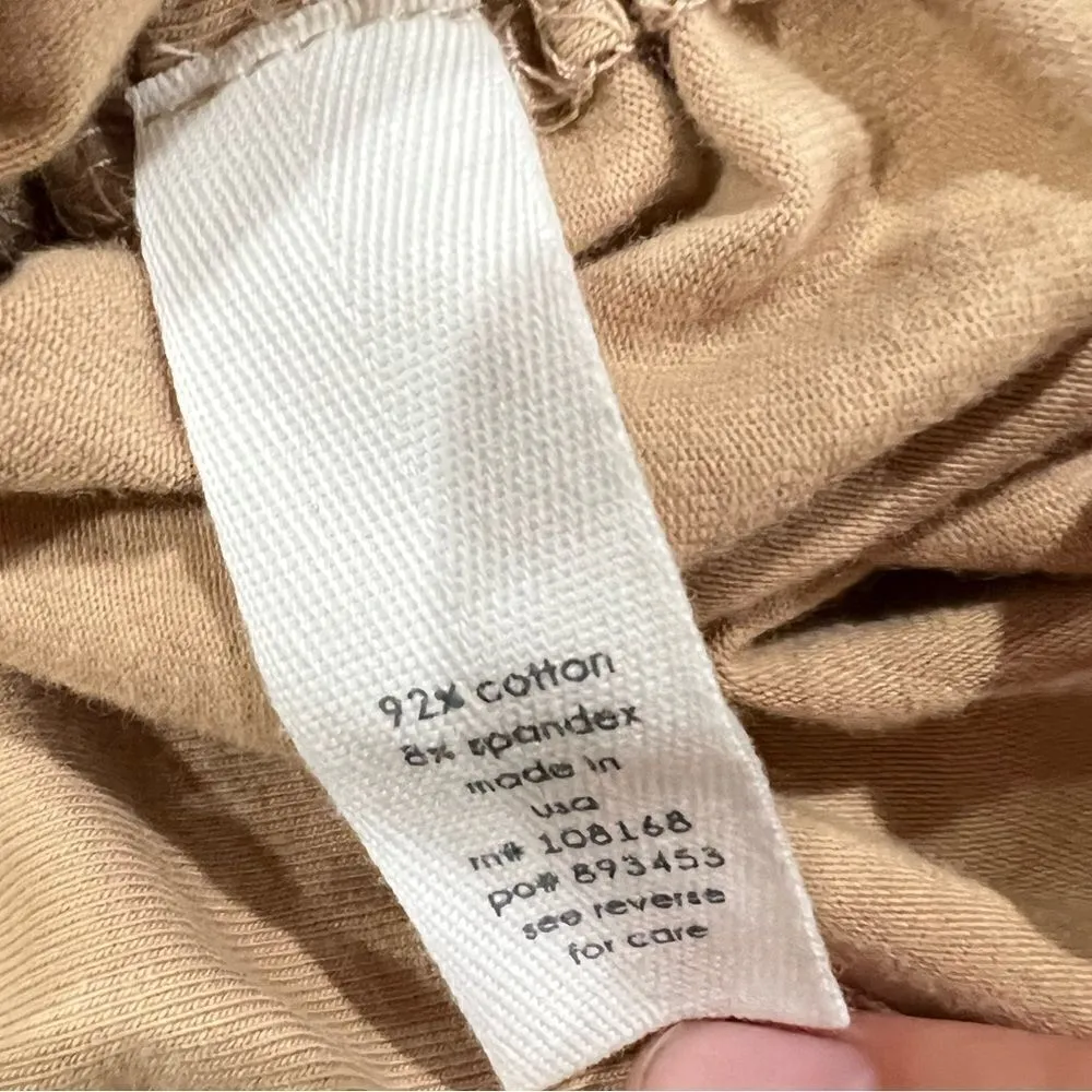 Full Tilt Tube Cinch Side Tan Bodycon Dress Women’s Small - Image 4