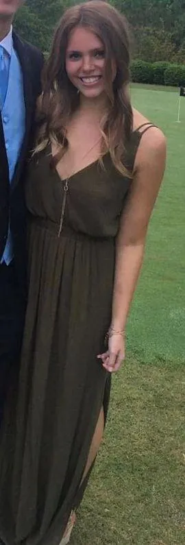 Lulus Olive Green Maxi Dress - Image 4