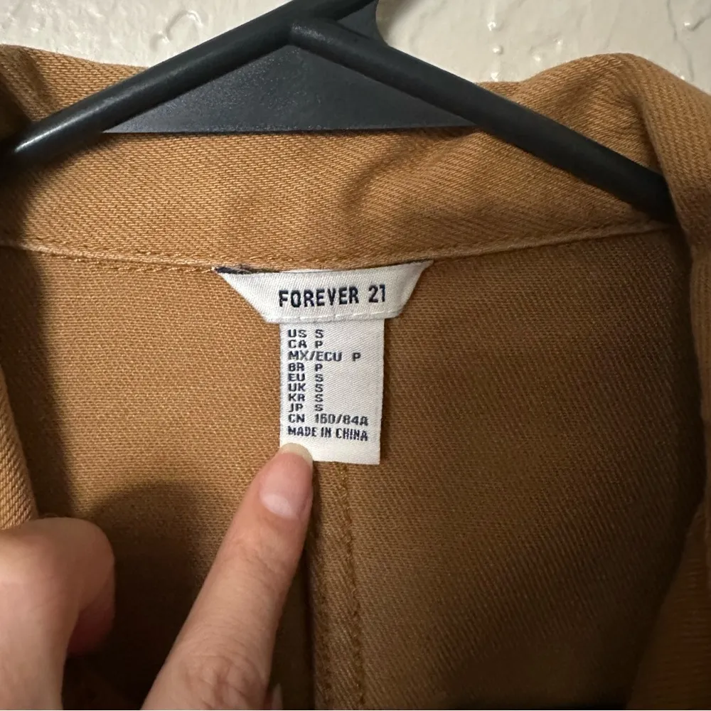 Forever 21  Tan Denim Jacket - Image 3