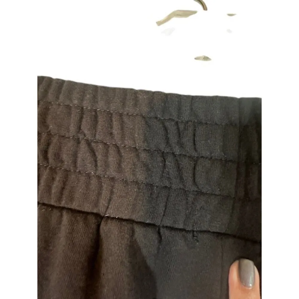 Talentless Black Elastic Waist Boxer Shorts Cotton Women Sz M - Image 5