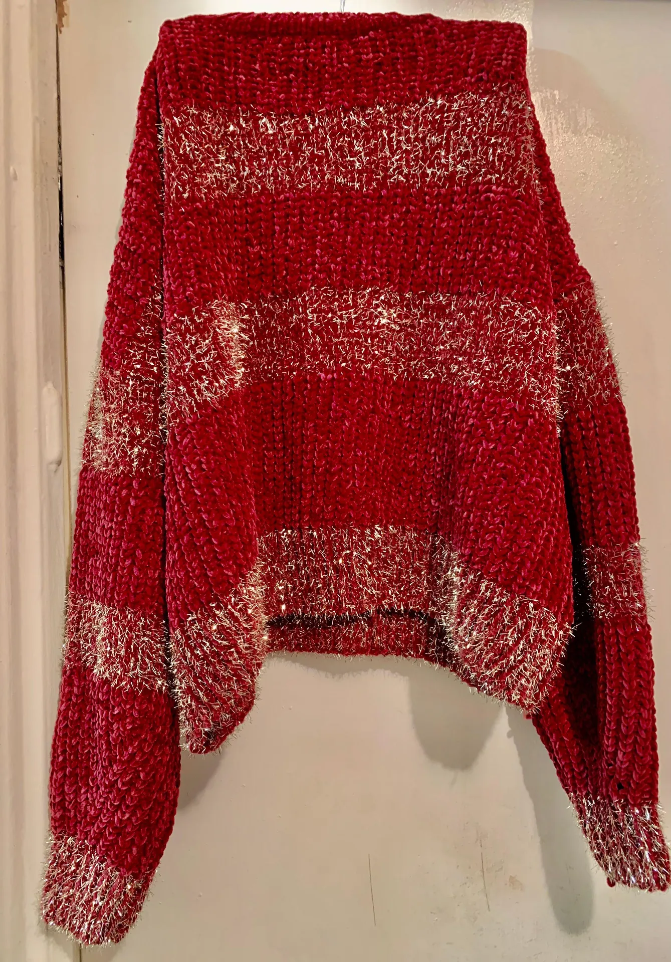 NWT  Metallic Chenille Sweater - Image 4