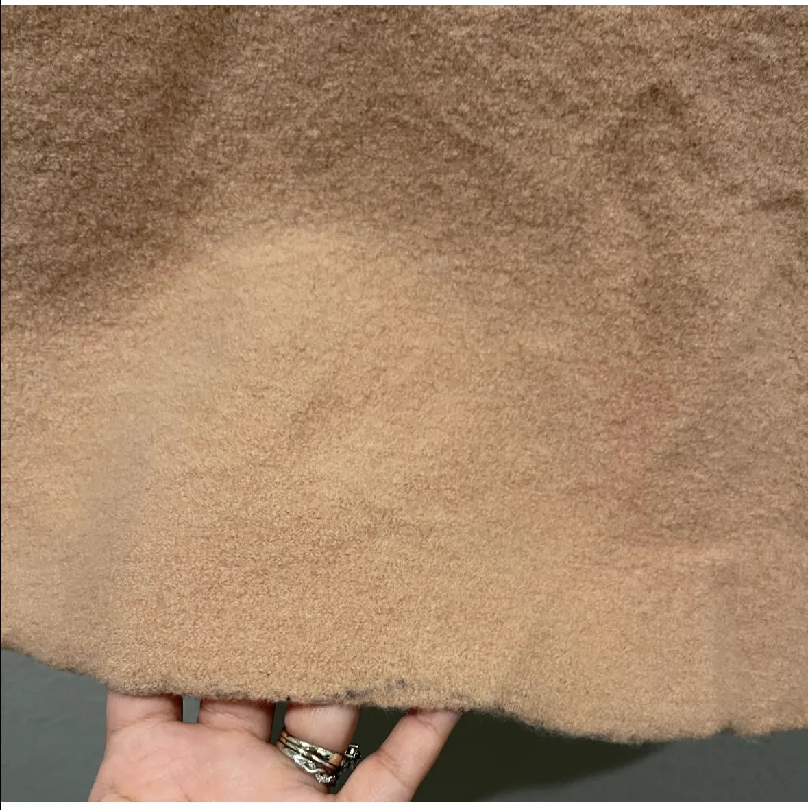 Anthropologie MOTH Peach Open Wool Cardigan - Image 6