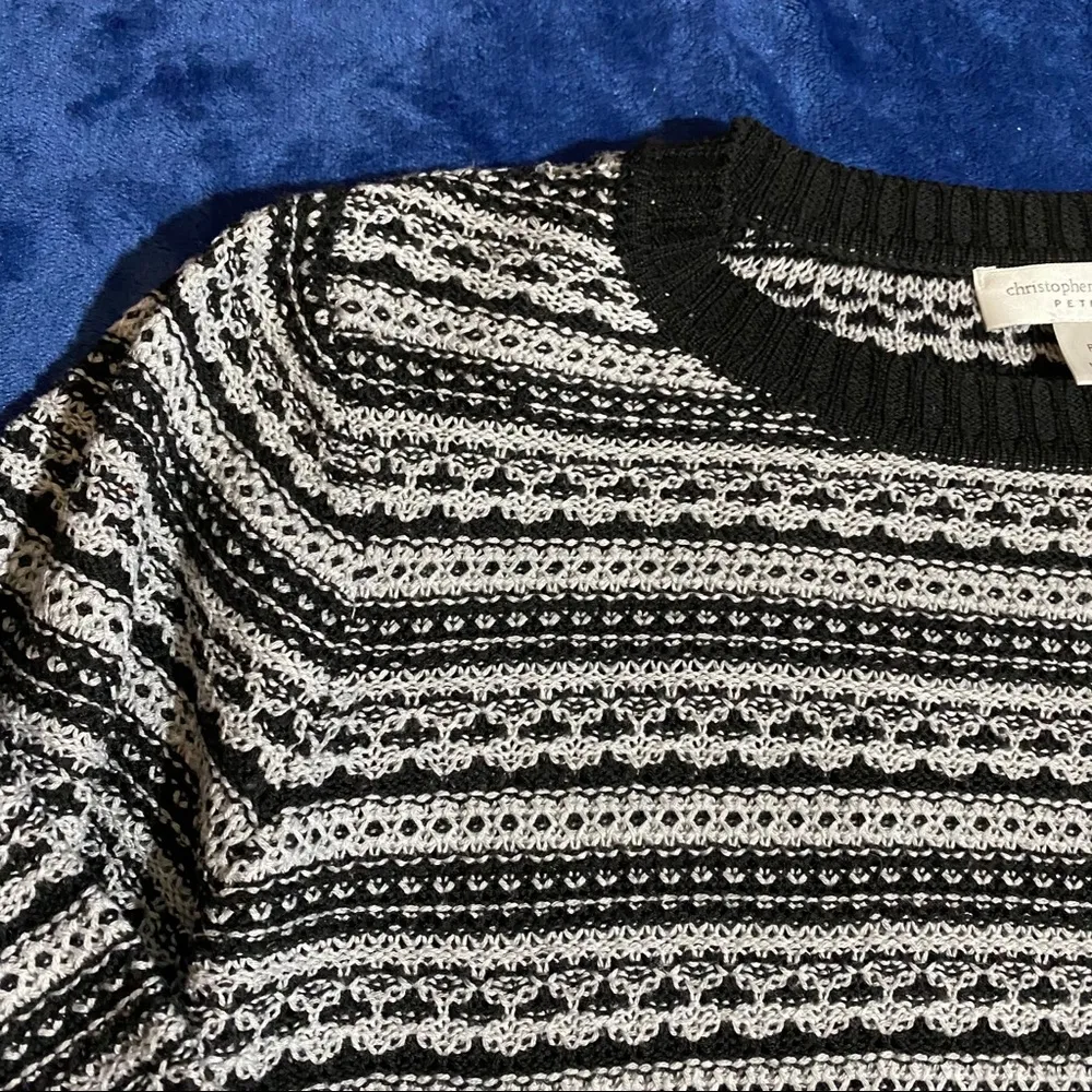 B&W  Winter Sweater - Image 2