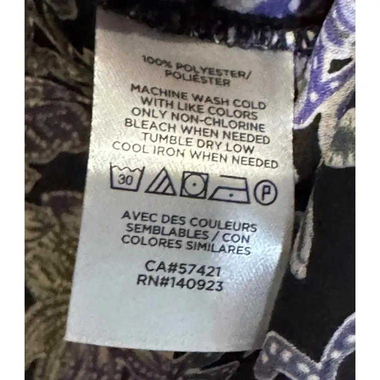 Loft Women‎ Top Floral Sleeveless Tank Bloomcore Loose Fit Size Large Petite NWT - Image 7