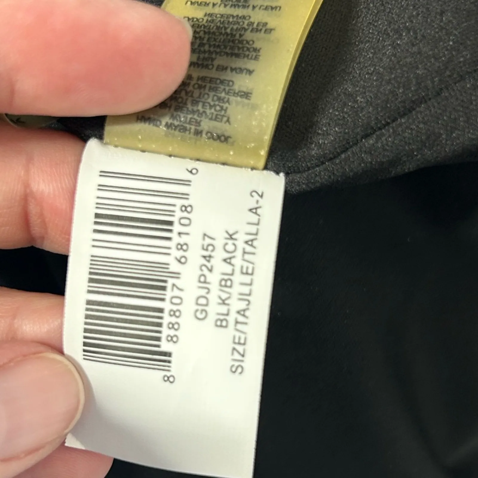 Guess Vintage Black Pleather Mini Dress Size 2 Sleeveless Faux Leather Party - Image 12