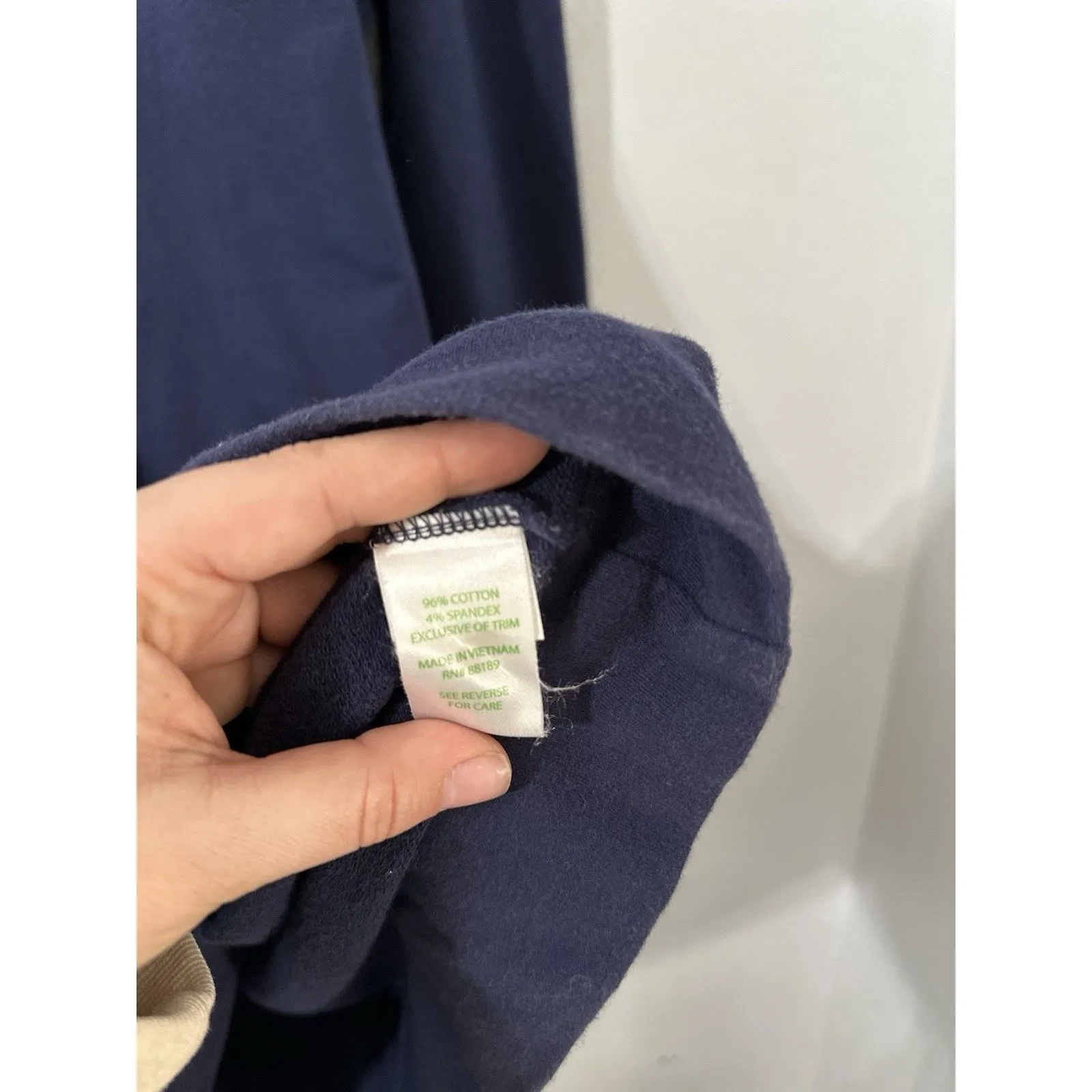 Lilly Pulitzer Daylin Navy Blue Tunic Dress White Embroidery Preppy XL Nautical - Image 5