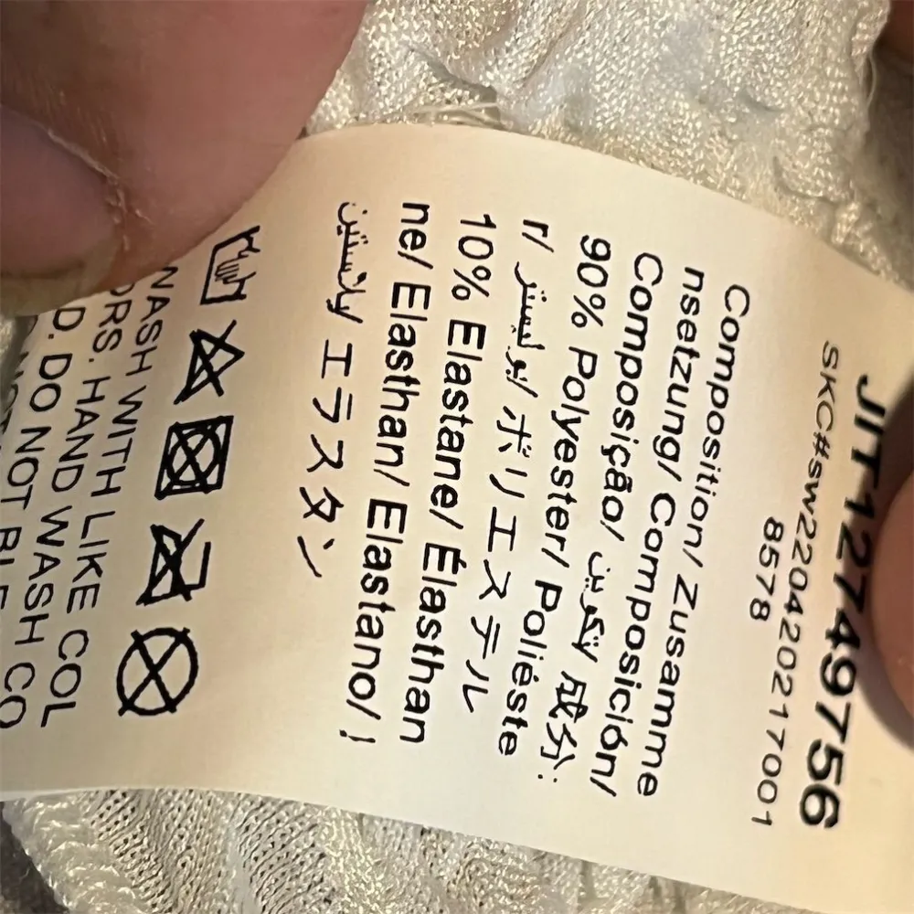 SHEIN Tube Top Women's Size M White Textured Casual Summer Sleeveless Tank NEW - Image 5