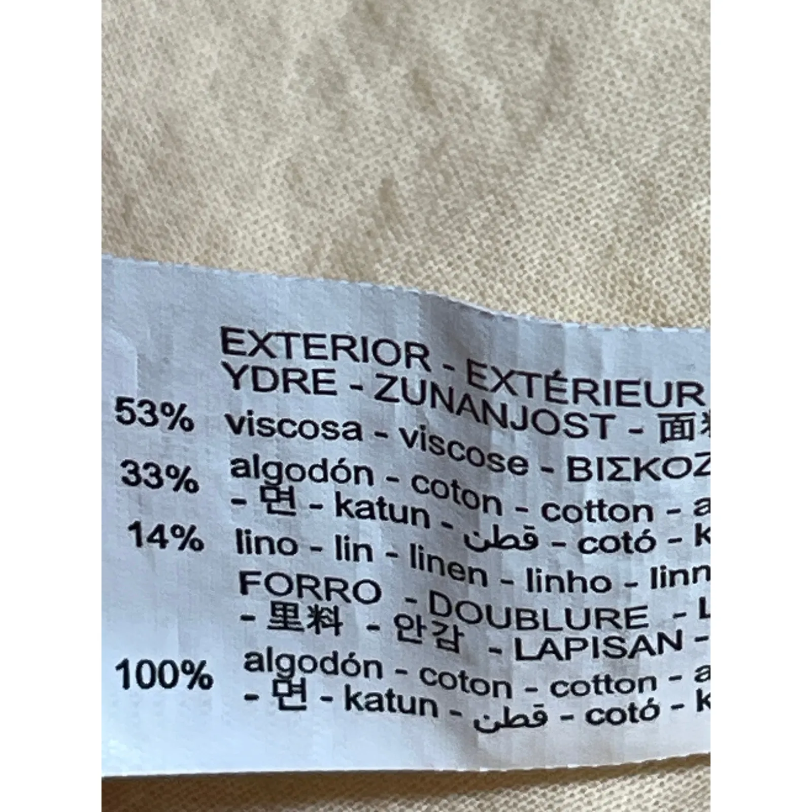 ZARA Yellow Pleated Cut Out Crossback Sleeveless Mini Cami Tank A-line Dress XS - Image 4