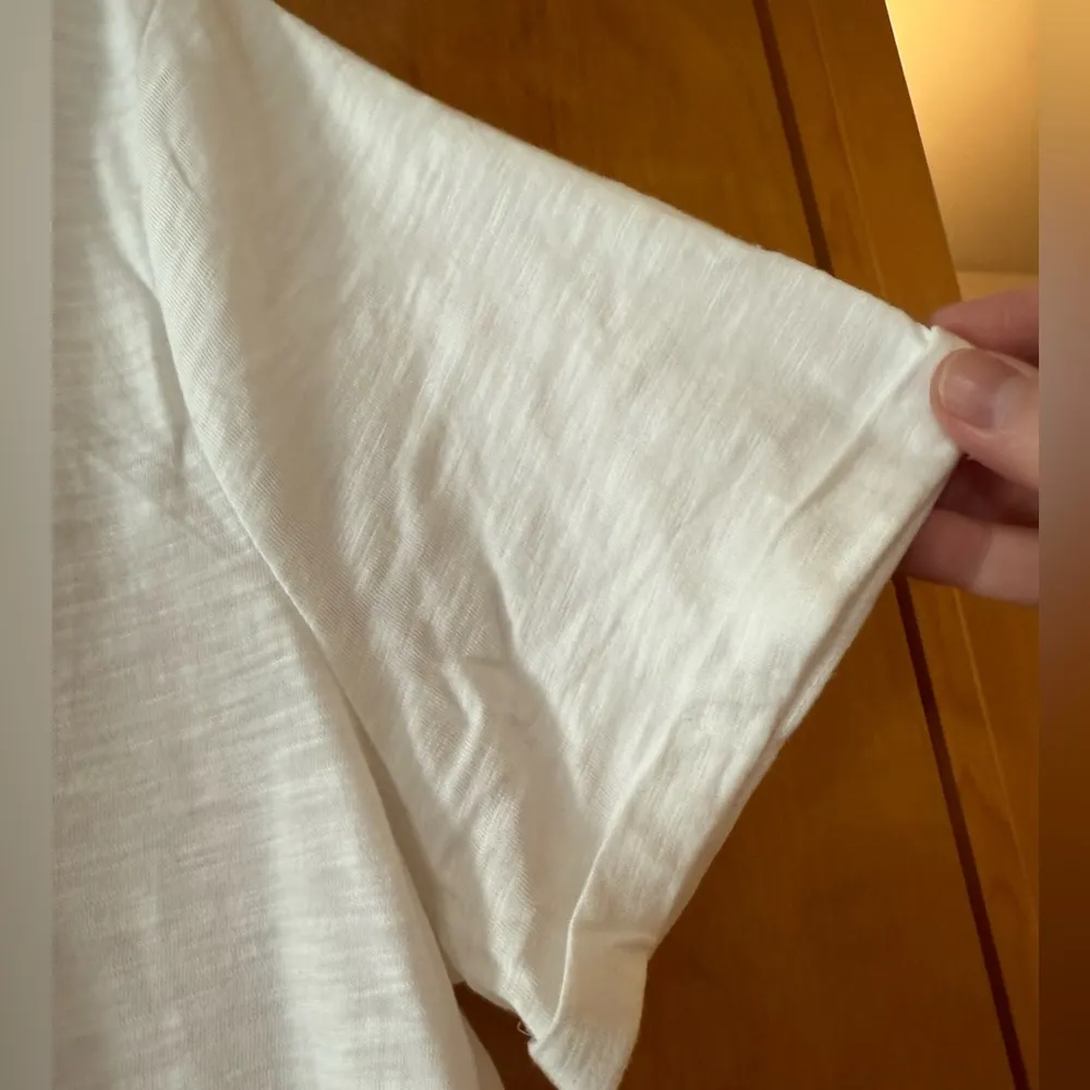 Talbots T-Shirt Top Short Sleeve Shirt Frenchie Dog On Island Time Petite Large - Image 5