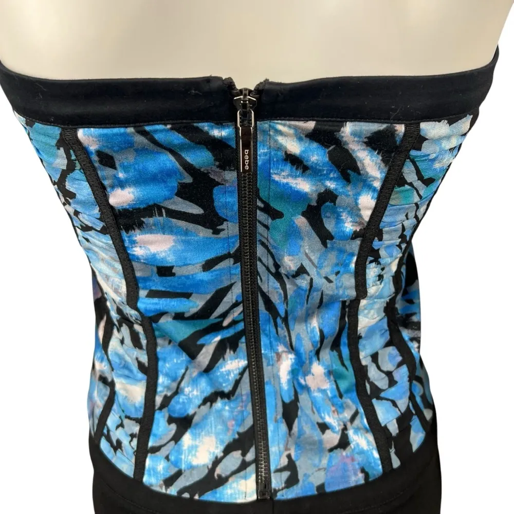 BEBE Y2K Strapless Corset Bustier - Image 11