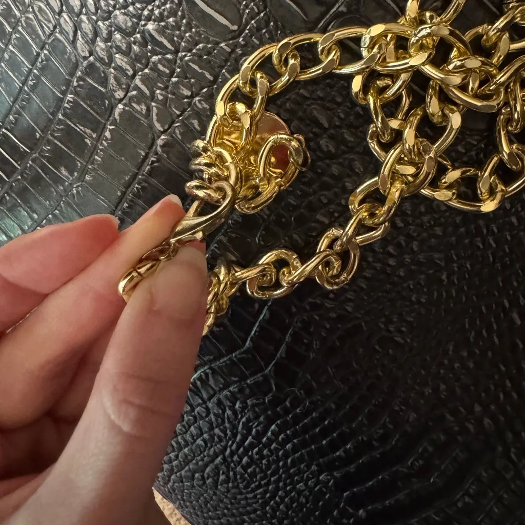 Gold Medallion Chain Belt - Image 5