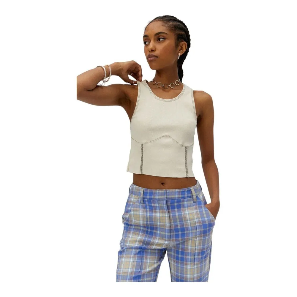 Daydreamer The Backstage Tank in Dirty White XS New - Image 69