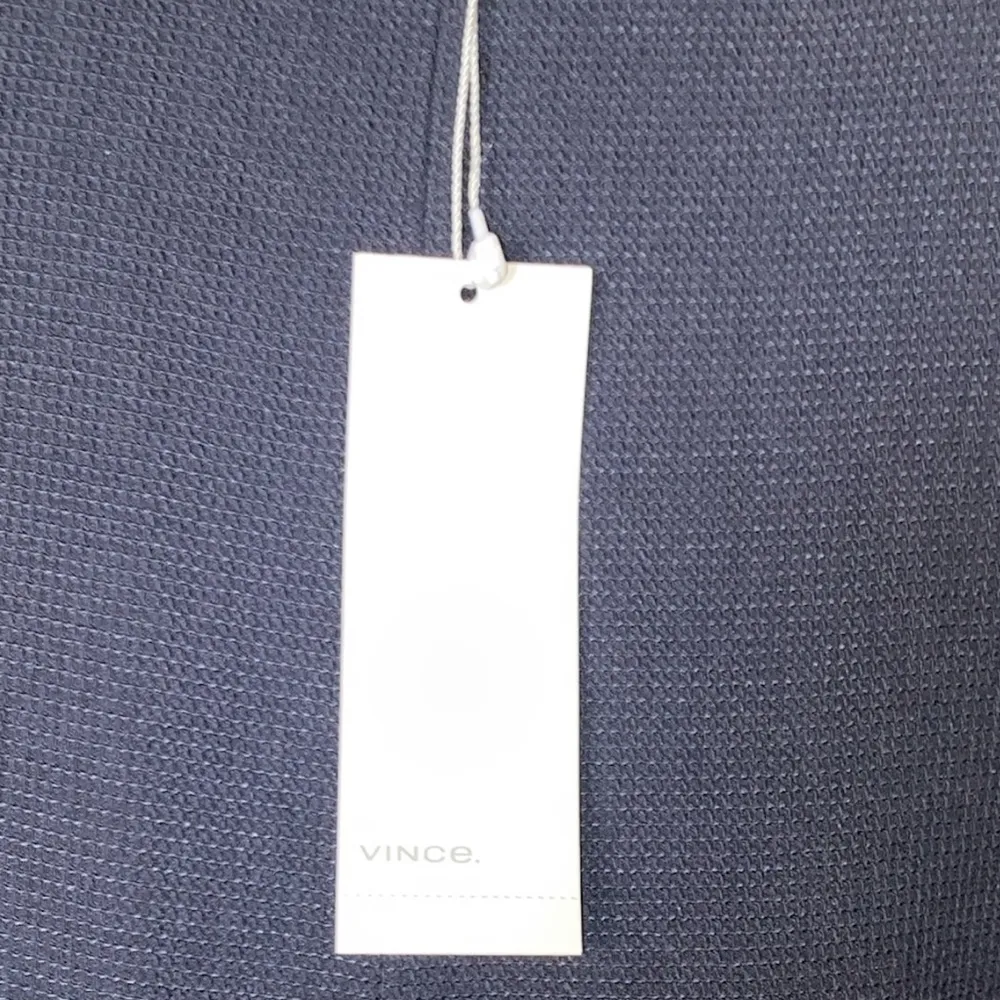 Women’s Navy Blue Wool Pull-On Waffle Knit Pleat Pant Size M - Image 5