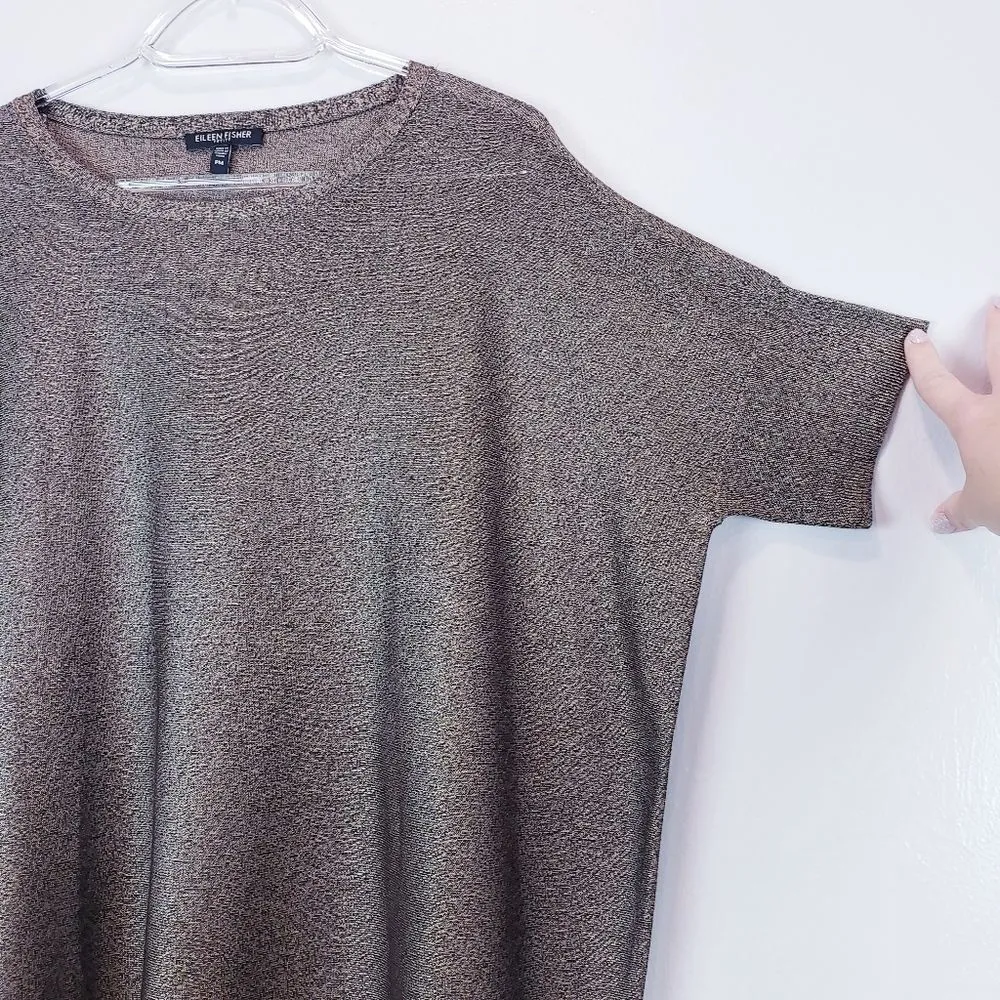 Eileen Fisher Viscose Jersey dolman Sleeve Top - Image 2