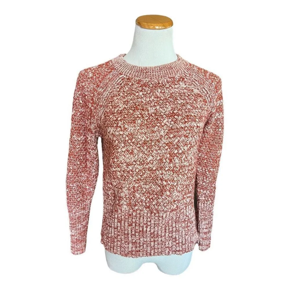 Womens Universal Thread Sweaters Crew Neck Heather Braided Knit Sweater - Sz S - Image 2