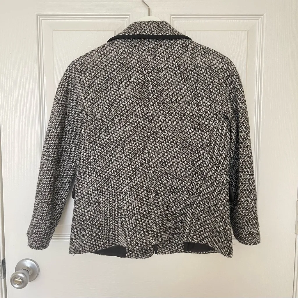 Lafayette 148 NY Career Tweed Blazer Jacket - Image 2