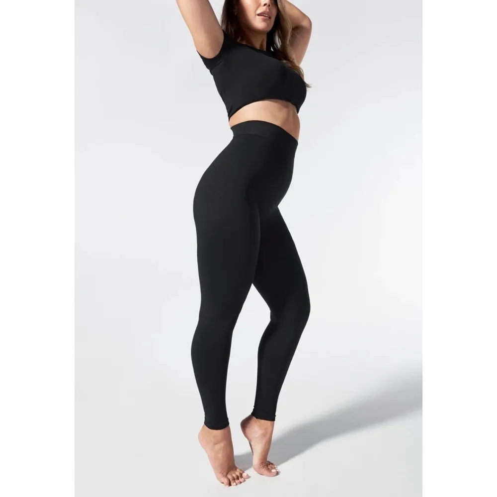 BLANQI Everyday High Waist Postpartum + Nursing Support Leggings Black Size M - Image 2