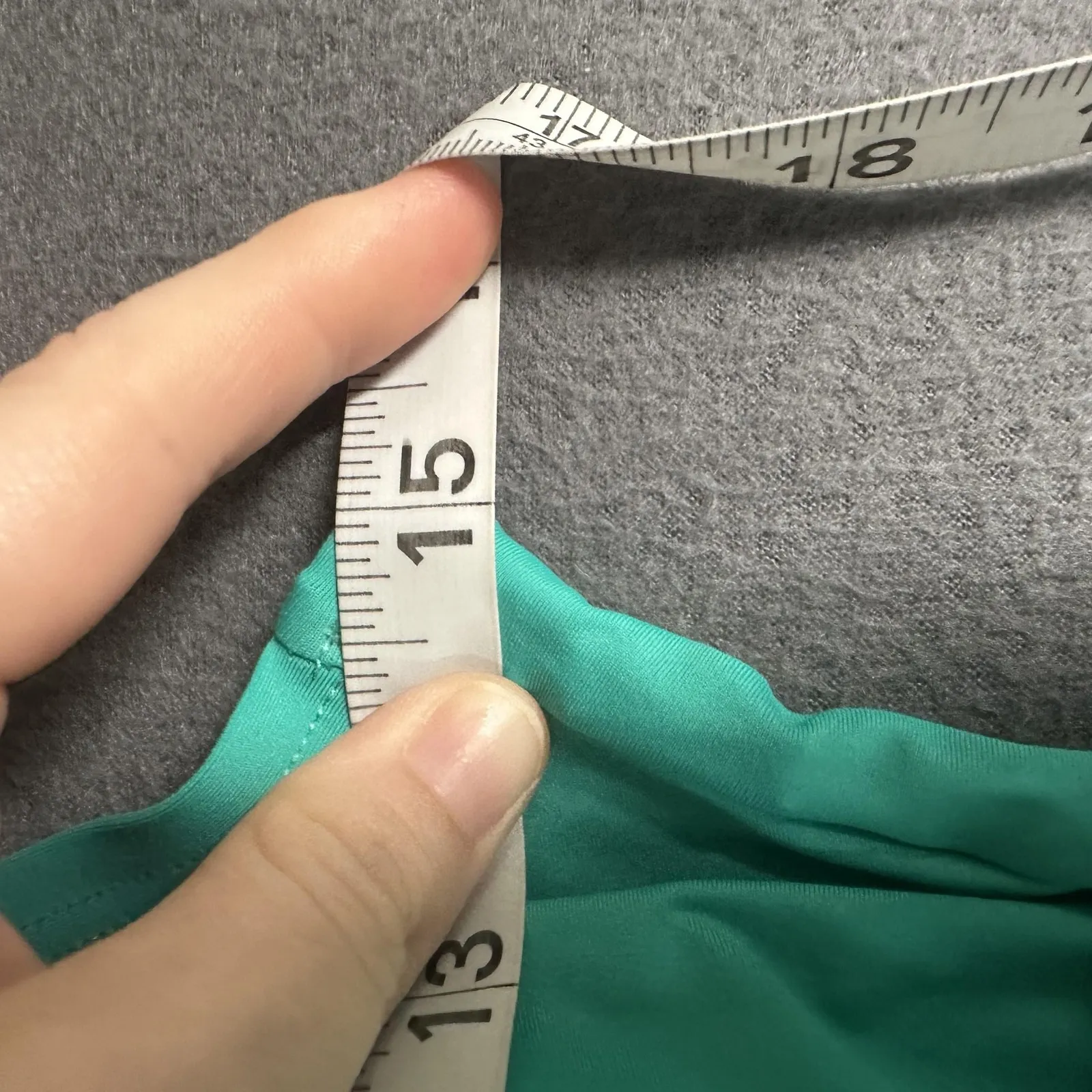 Calvin Klein Swimsuit Womens 12 Green One Piece Ruched Tank Padded Lined Stretch - Image 7