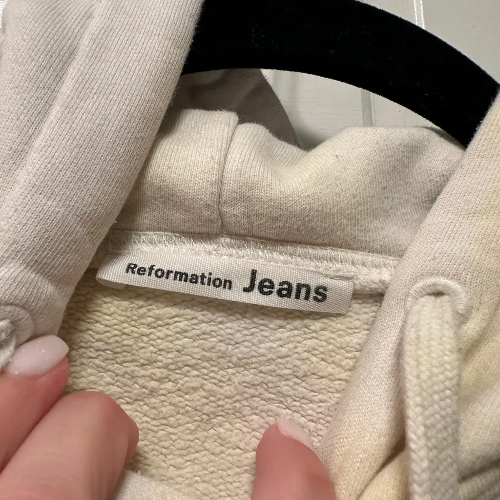 Reformation Tie Dye Hoodie Size XS - Image 3