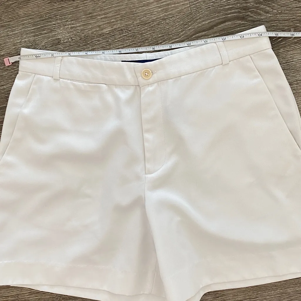 Ralph Lauren golf trouser shorts beige ecru cream neutral 6 small - Image 8