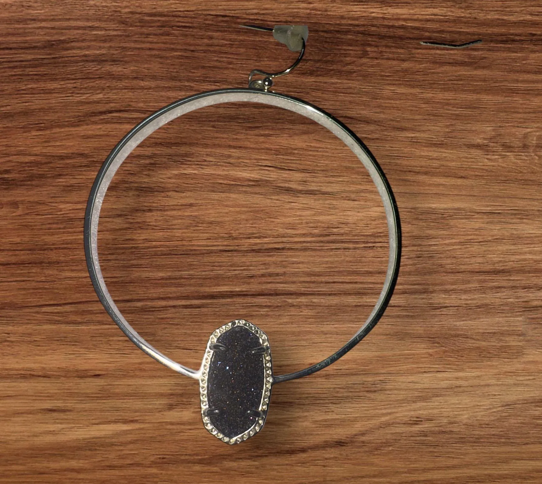 Kendra Scott elora druzy hoop earrings - Image 4