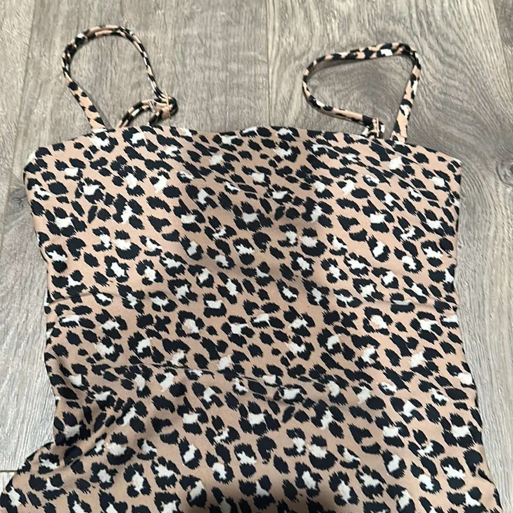 Aerie Leopard Bandeau One Piece - Image 2