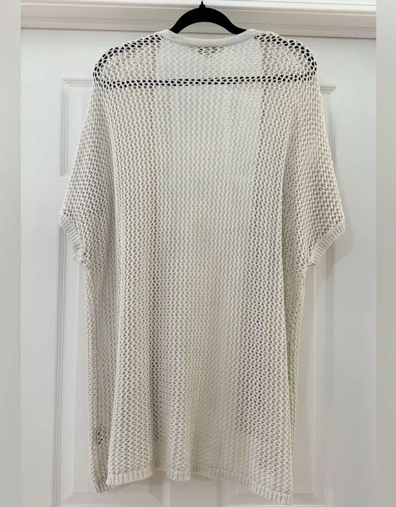 Margaritaville Loose Knit Short Sleeve Swimsuit cover - Image 3