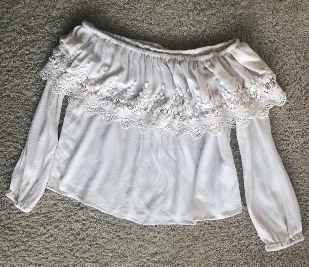 Long Sleeve Top M - Image 2