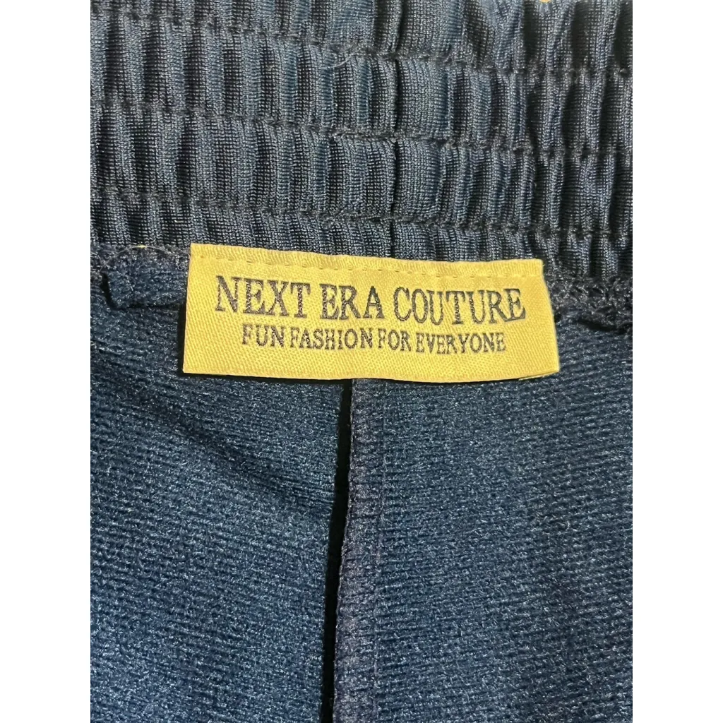 Next Era Couture Lounge Pants Womens Juniors M 7/9 Blue Track Pants Pockets Size undefined - Image 7