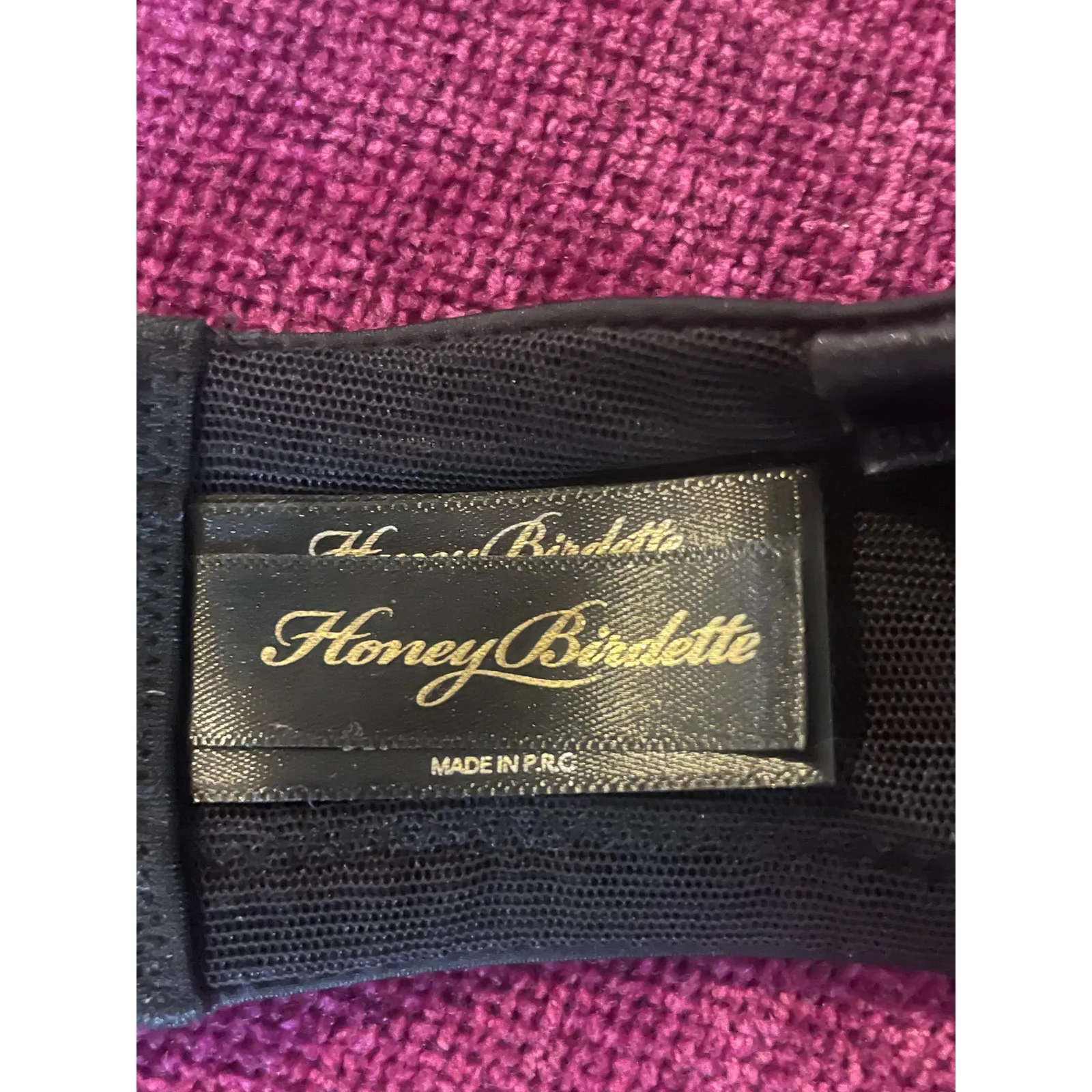 HONEY BIRDETTE Everyday Smooth Push Up Bra Black Strapless 32DD 32E Padded Size undefined - Image 5