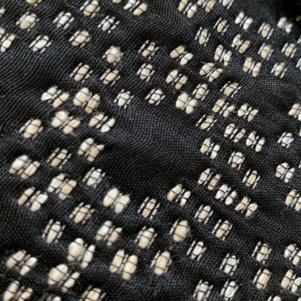 Lafayette 148 New York Jacquard Black White Blazer - Image 15