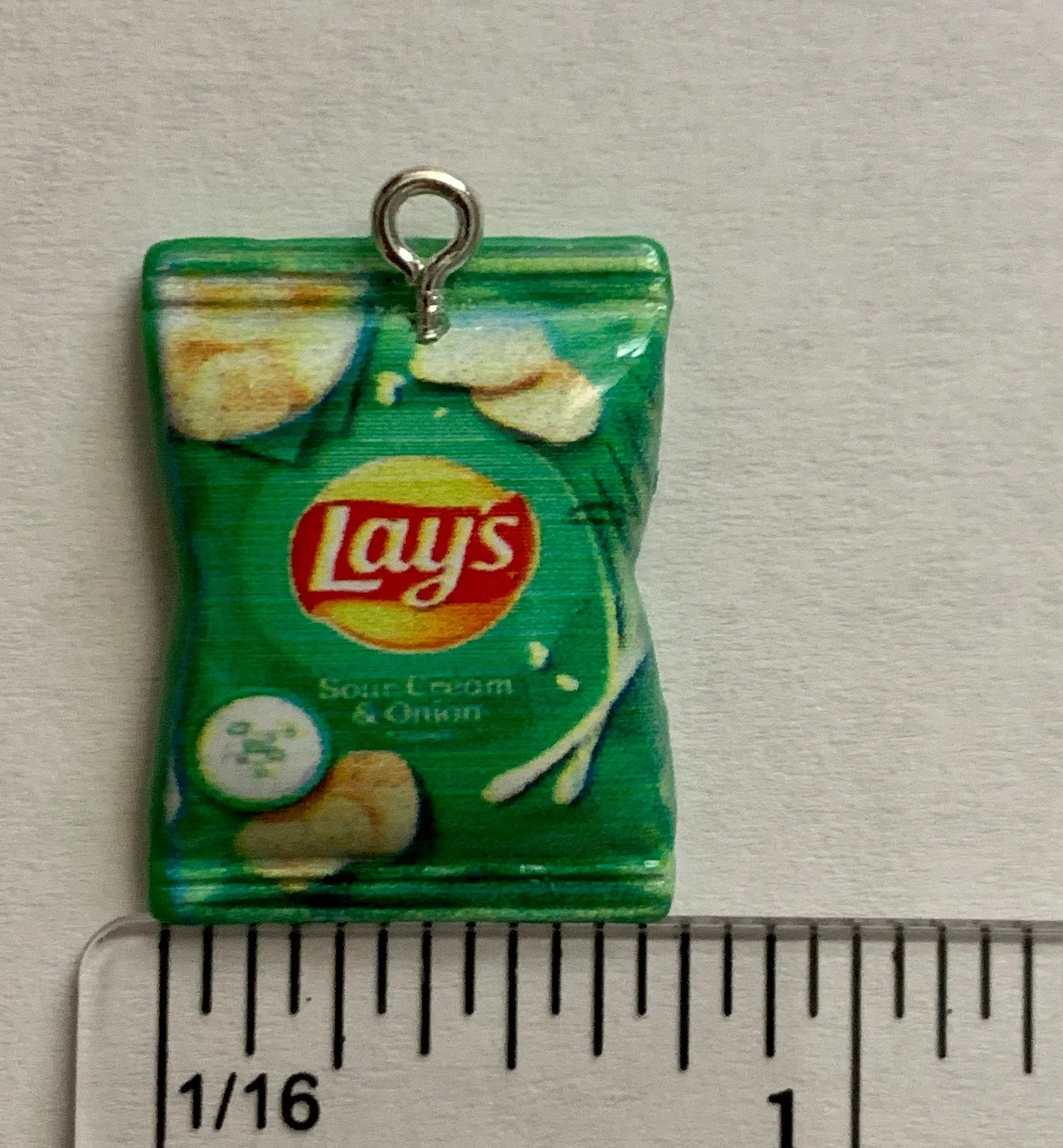 Lay’s Chips Charm Pendant Green - Image 6