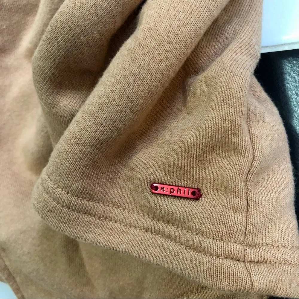 NWT Bresson Wrap Dress Duster Sweater Camel Tan Oversized Small - Image 15