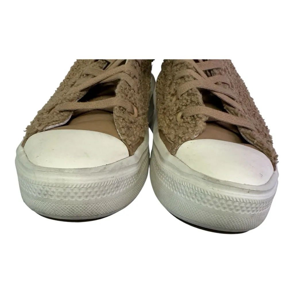 Converse Chuck Taylor All Star Sherpa High Top Sneakers Brown Women US‎ 8 EUR 39 - Image 7