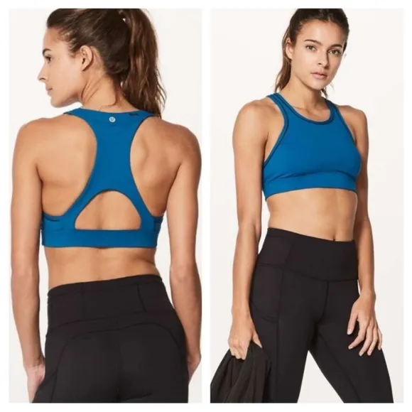 Lululemon Pace Perfect Bra in Blue - Image 2