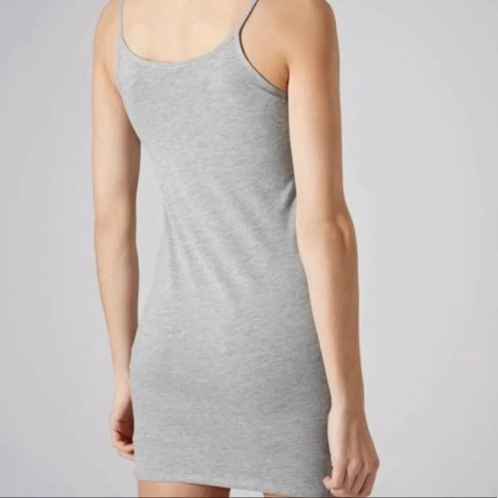 Topshop Bodycon Gray Cami Dress NWT - Image 4