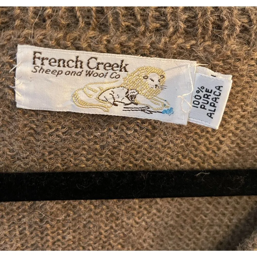 Vintage Alpaca French Creek Sheep & Wool Co.~Camel Tan V - Image 3